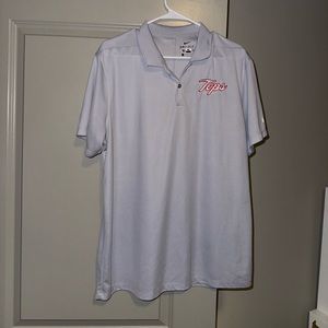 Nike WKU Drifit Grey Polo Size Large